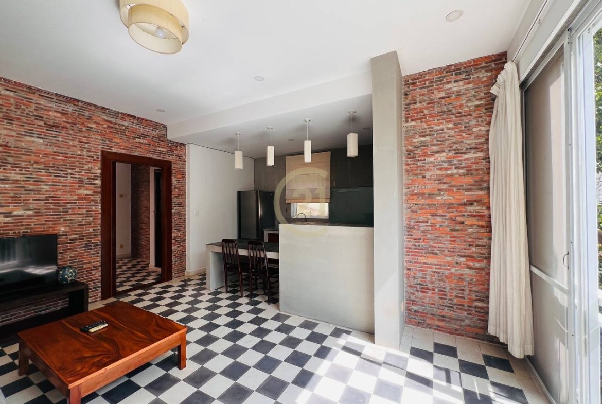 House E1 for Rent at Tonle Bassac | Fully Furnished