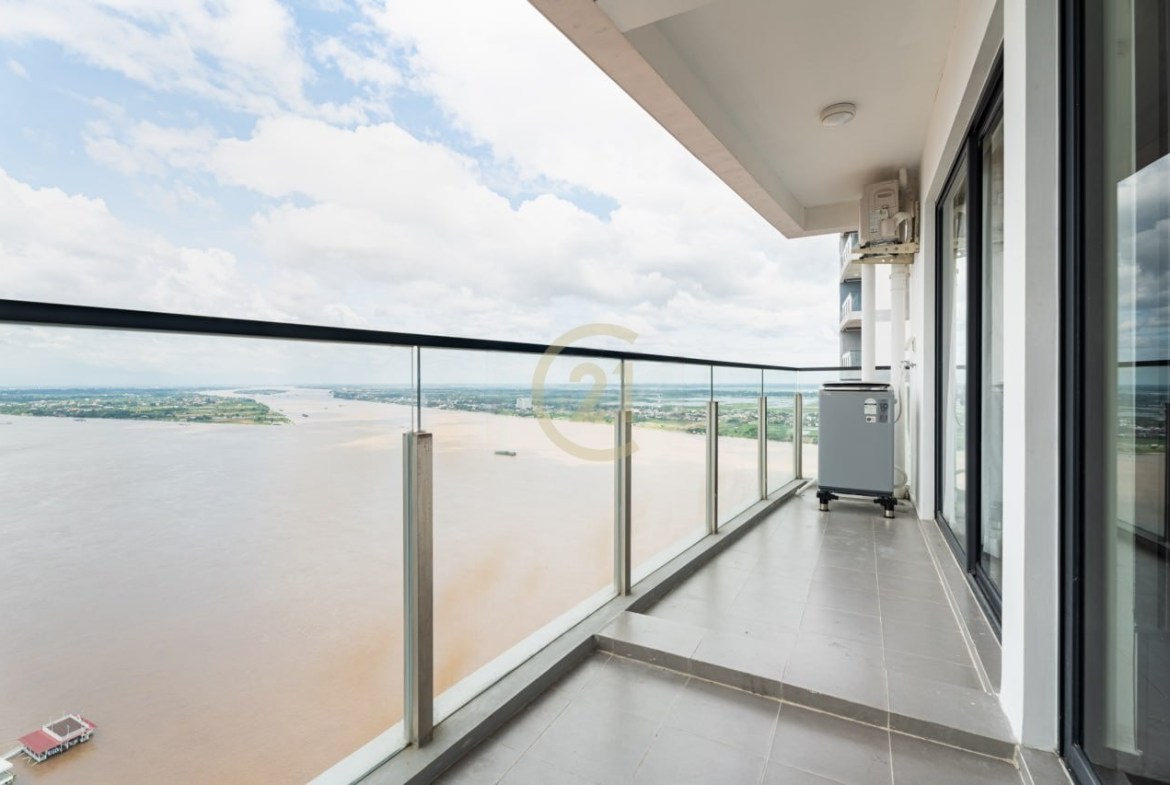 High Floor 2 Bedroom for Rent In Chroy Chongva
