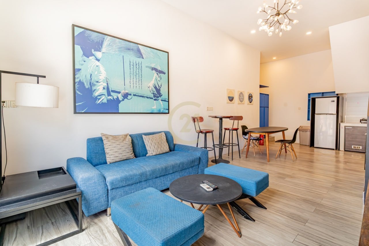 FOR RENT | Nice Renovated Duplex Flat – Wat Phnom