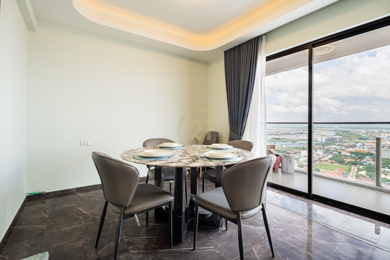 High Floor 2 Bedroom for Rent In Chroy Chongva