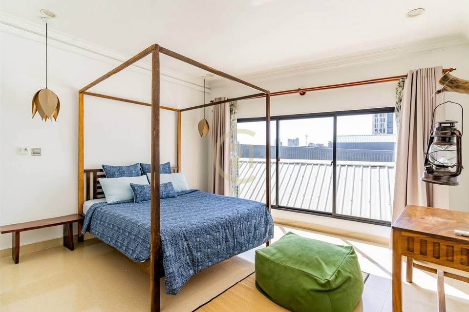 Renovated Apartment 1 Bed for Rent – Daun Penh Area