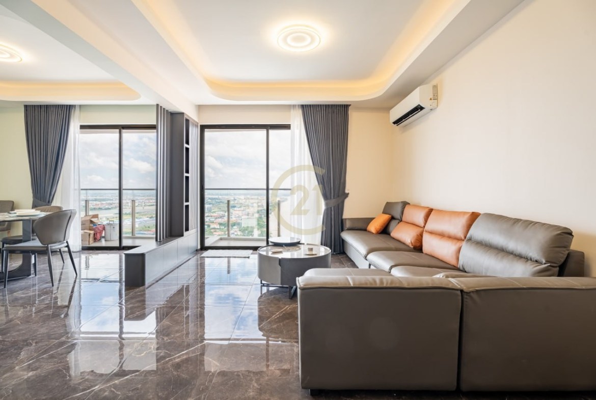 High Floor 2 Bedroom for Rent In Chroy Chongva