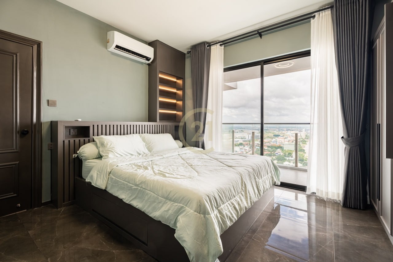 High Floor 2 Bedroom for Rent In Chroy Chongva
