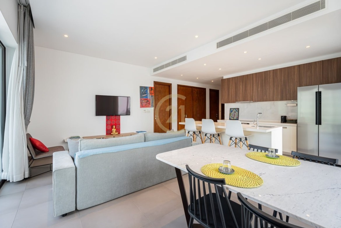 Stylish 2 Bedroom Condo For Rent in BKK1
