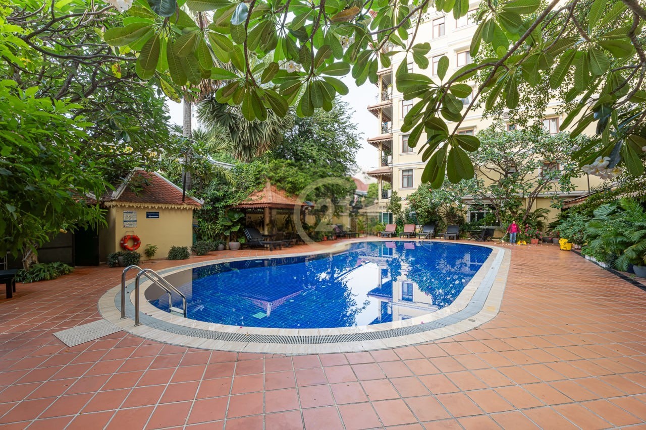Spacious 2 Bedroom Located in The Prime Area of BKK1