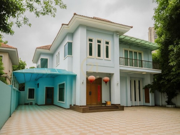 Elegant Family Villa for Rent | Borey Rose | Modern Design & Great Location