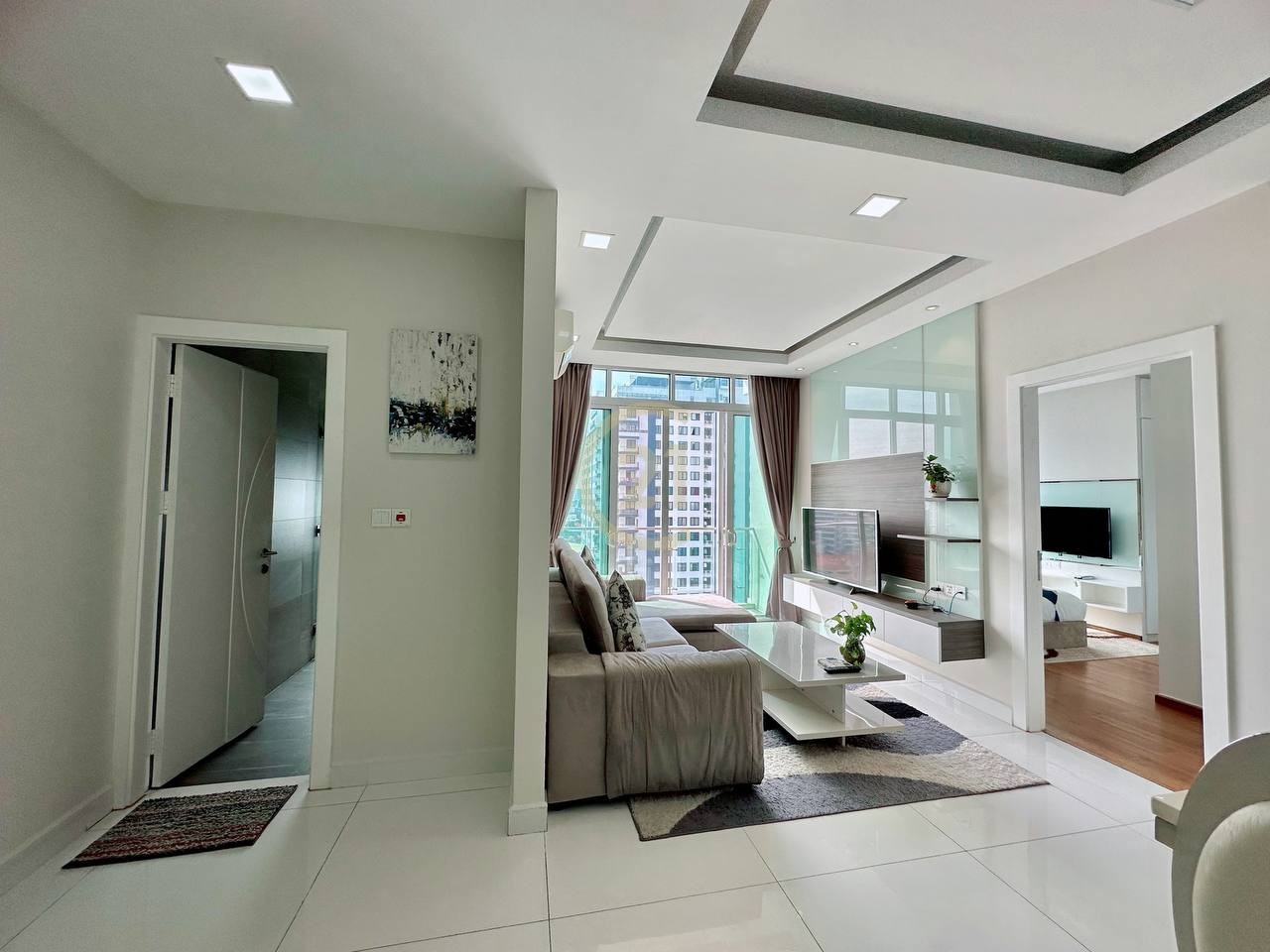 1-Bedroom Apartment with 2 Bathrooms for Rent in Chroy Changva