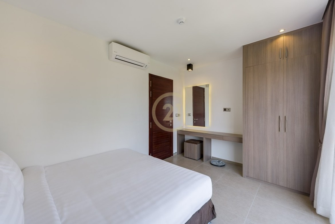 Modern 1-Bedroom Serviced Apartment for Rent | BKK2, Phnom Penh