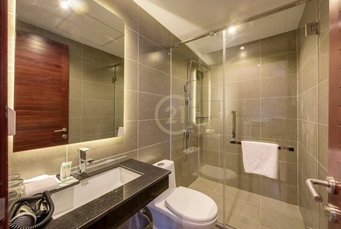 Modern 1-Bedroom Serviced Apartment for Rent | BKK2, Phnom Penh
