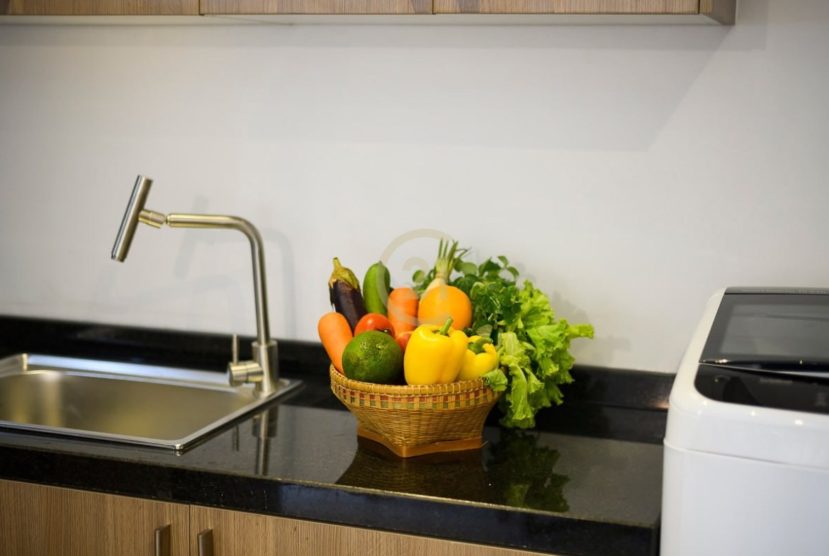 Modern 1-Bedroom Serviced Apartment for Rent | BKK2, Phnom Penh