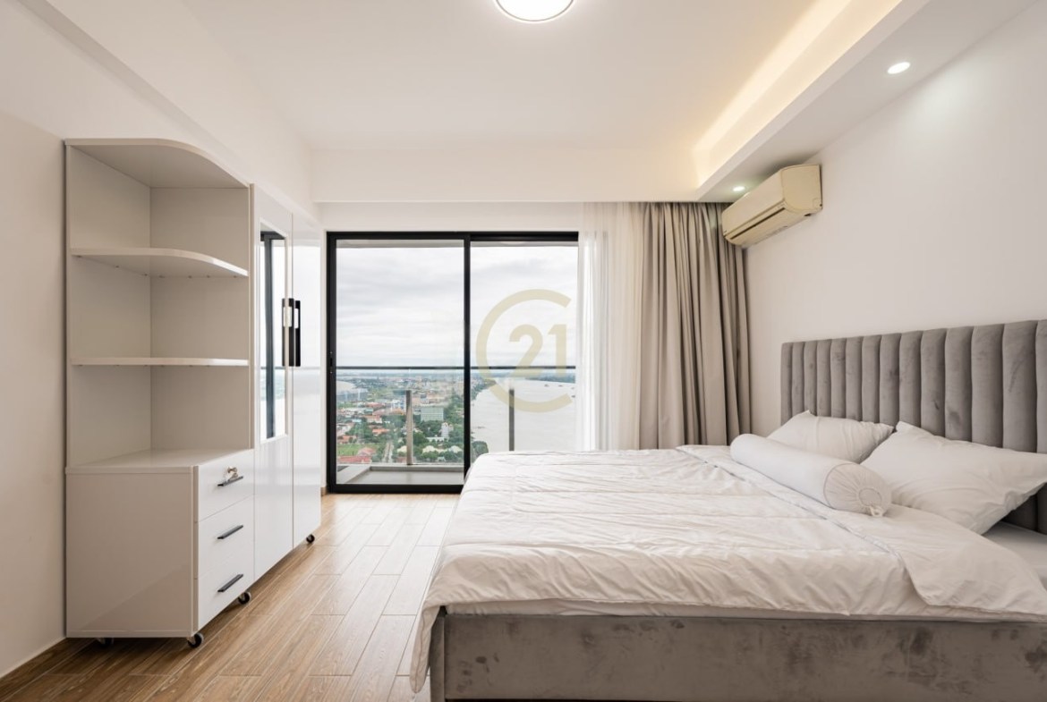 Hight Floor 2 Bedroom For Rent at Chroy Chongva