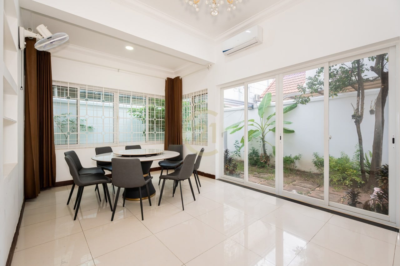Single Villa for Rent at Borey Rose Condo