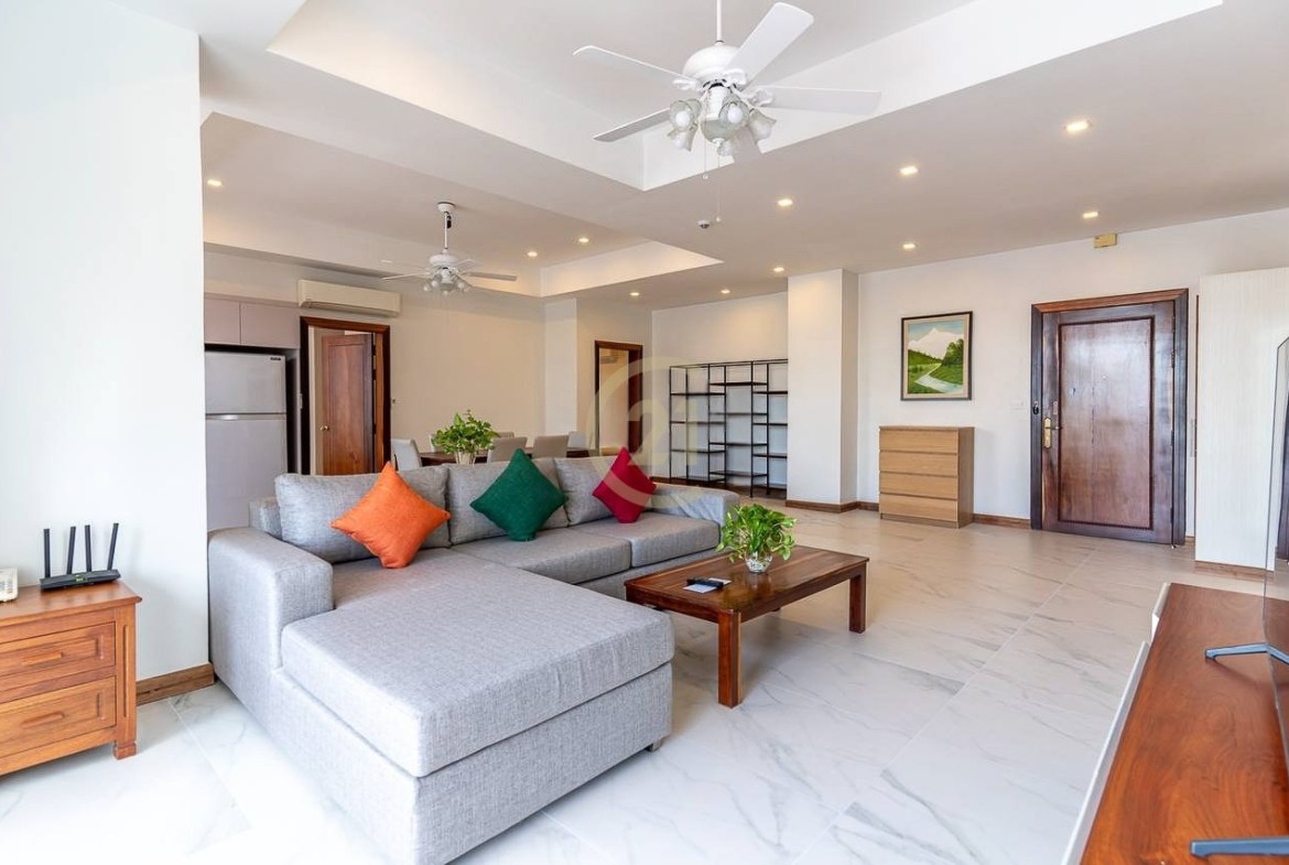 Luxury 3 Bedroom For Rent Located In Tonle Bassac