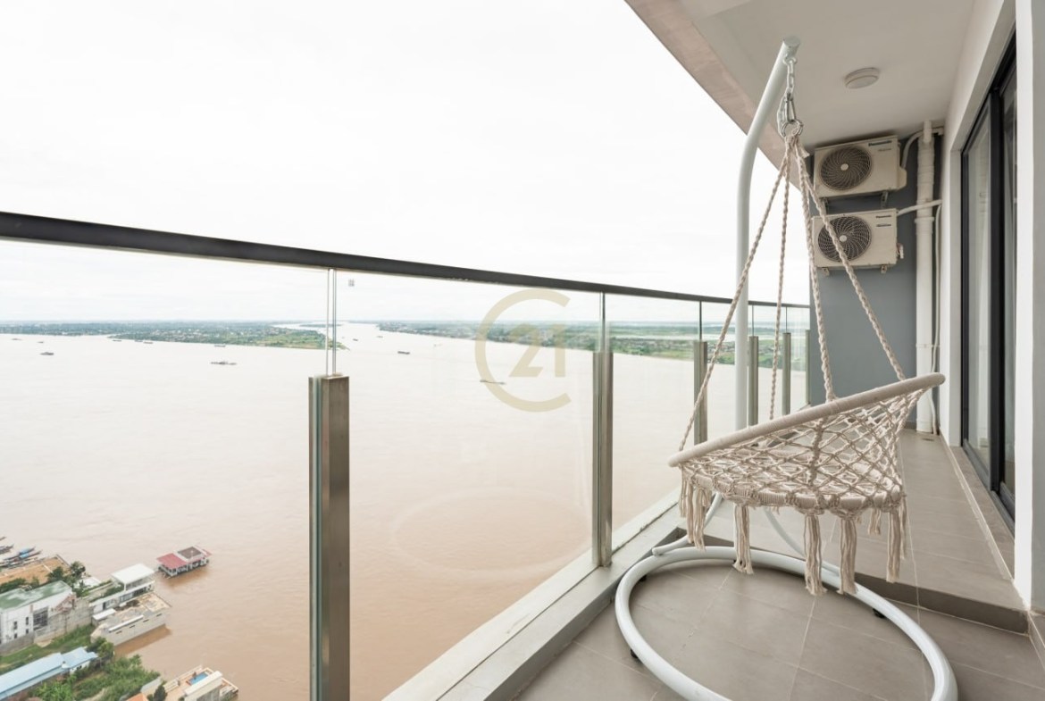 Hight Floor 2 Bedroom For Rent at Chroy Chongva