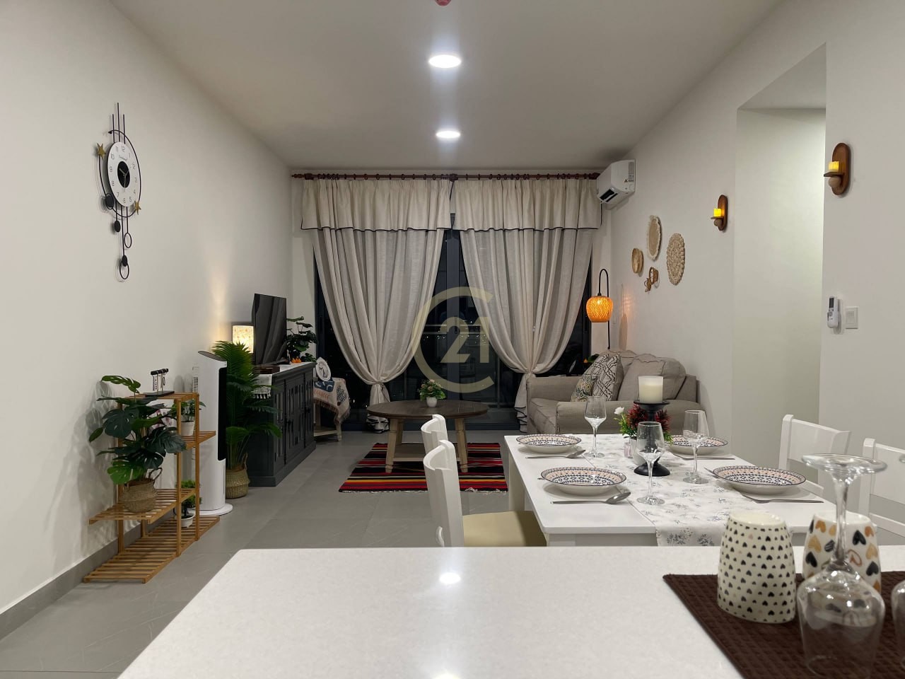 Cozy 3-Bedroom Condo for Rent | Urban Village Phase 2 – Phnom Penh