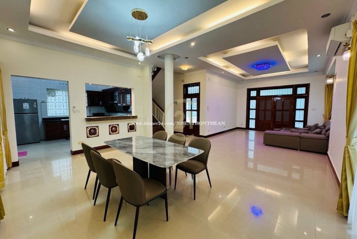 VILLA FOR RENT | 6 Bedroom – Tonle Bassac