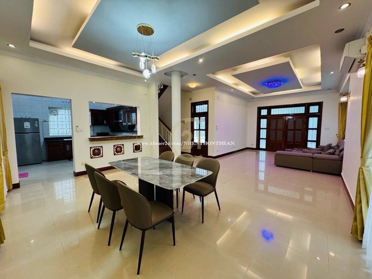 VILLA FOR RENT | 6 Bedroom – Tonle Bassac