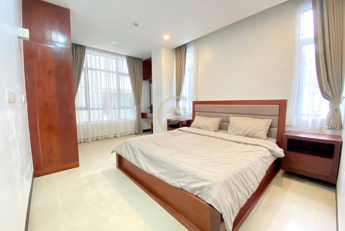 Luxury 3-Bedroom For Rent At Tonle Bassac