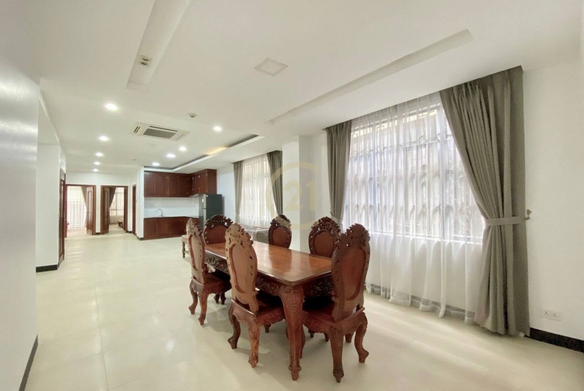 Luxury 3-Bedroom For Rent At Tonle Bassac