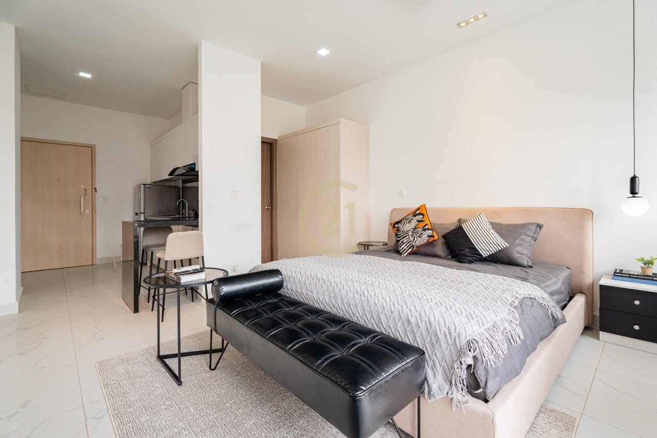 Stylish Studio Room for Rent at Boeng Tumpun