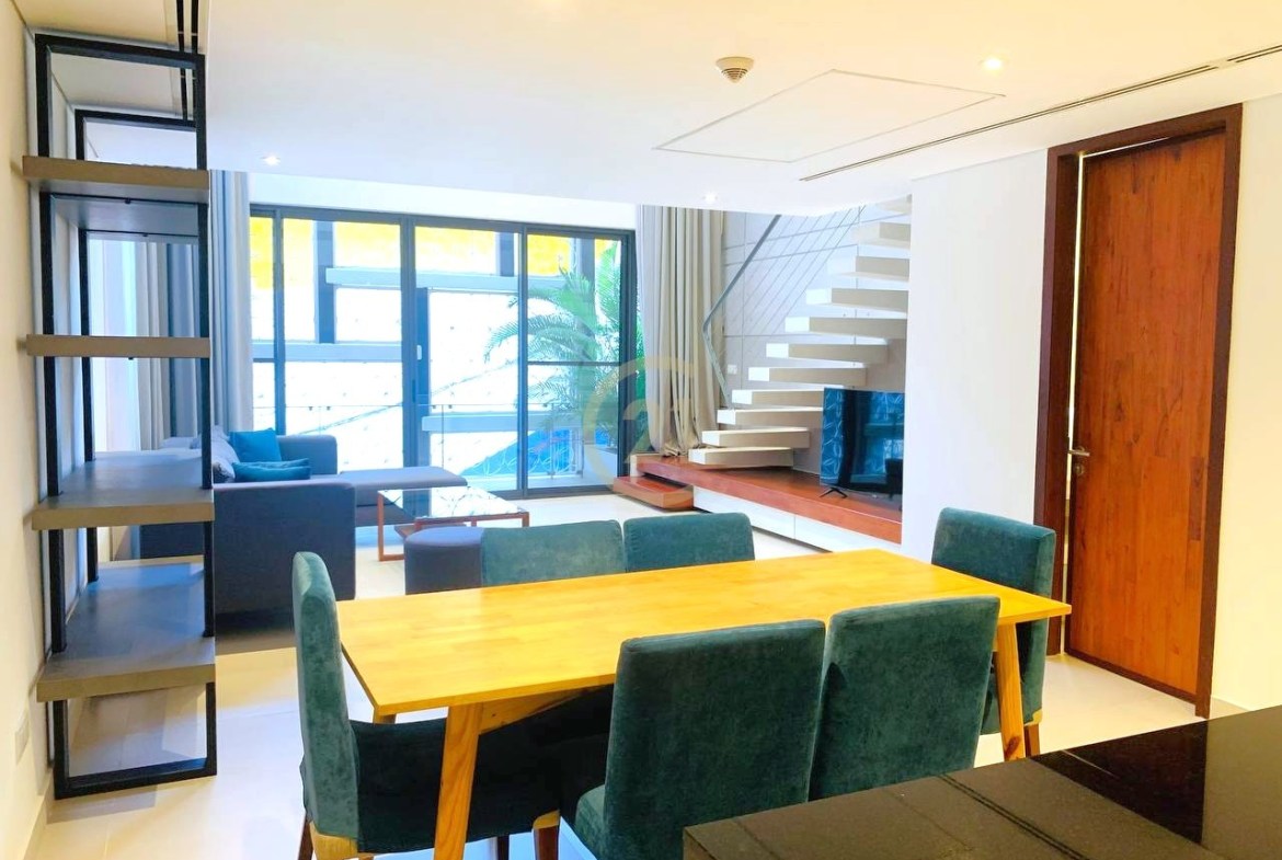 Luxury Duplex 2-Bedroom for Rent | Daun Penh – Prime Location