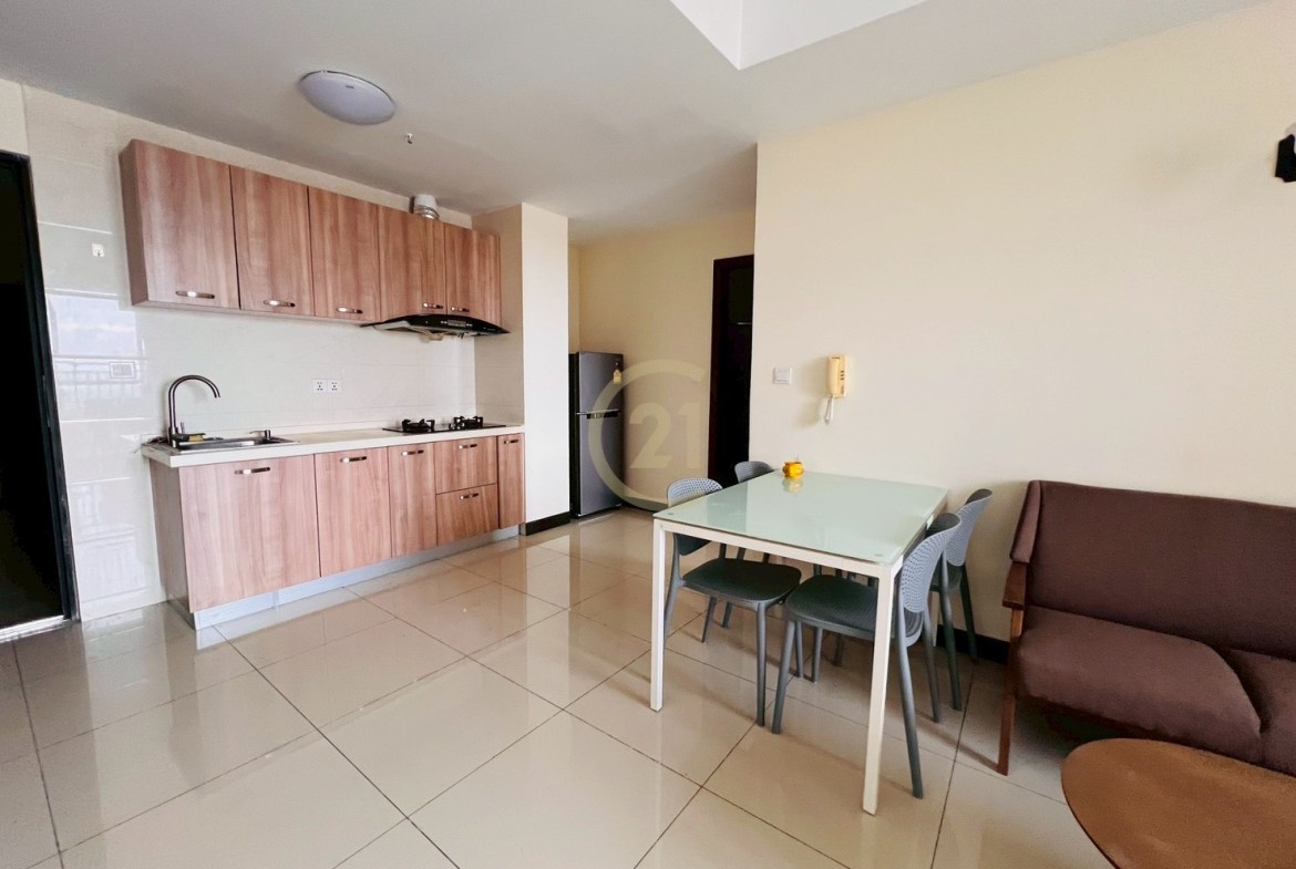 1-Bedroom Condo for Rent in Chroy Changva – Fully Furnished