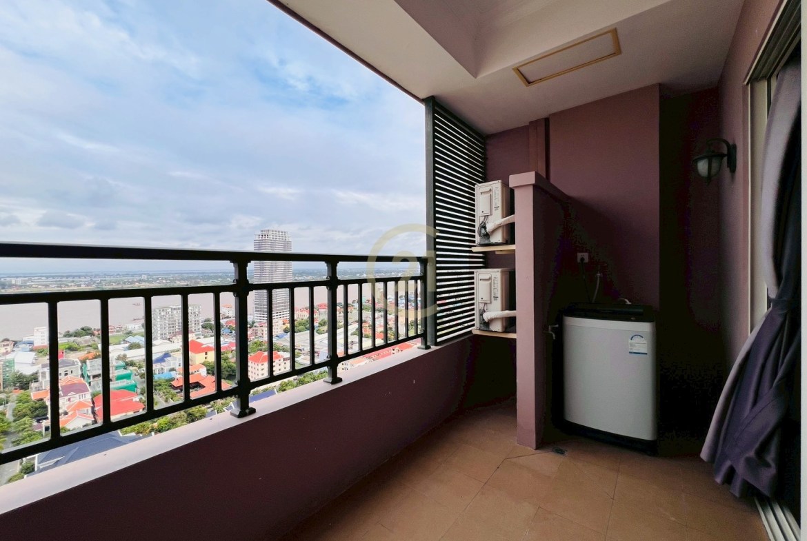 1-Bedroom Condo for Rent in Chroy Changva – Fully Furnished