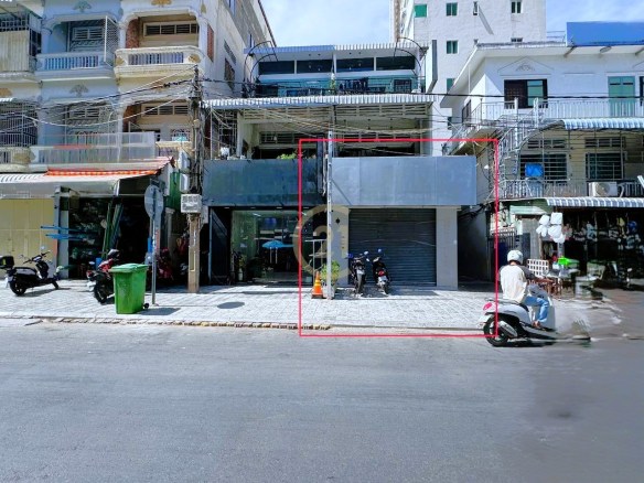 Shophouse for Rent | Daun Penh, Phnom Penh