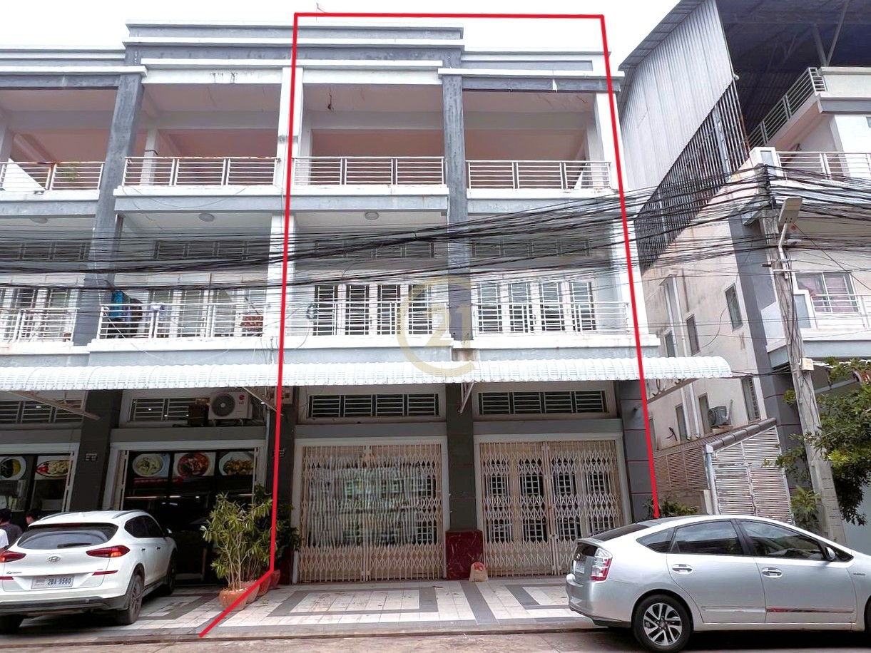 Shophouse for rent at Sen Sok, Phnom Penh