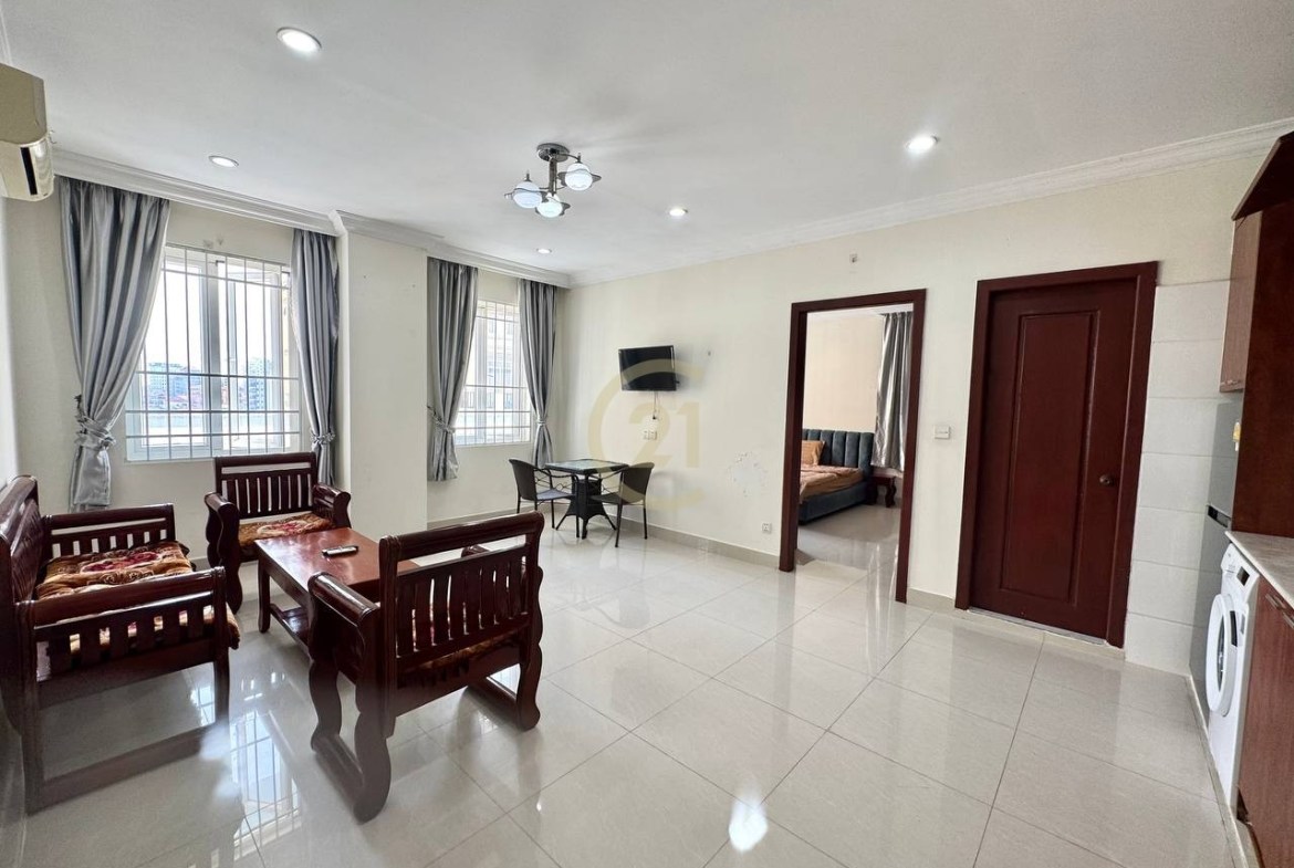Cozy 1-Bedroom for rent | Near Russian Market, Phnom Penh