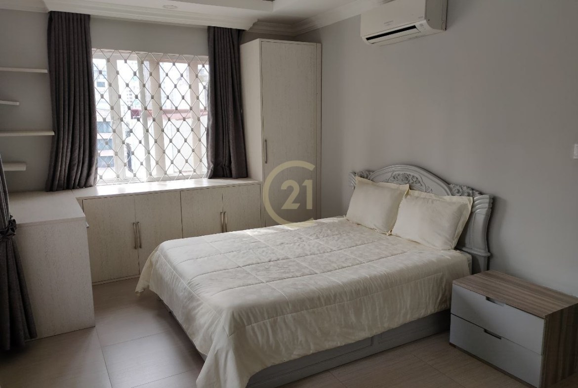 Cozy 1-bedroom for rent in BKK1, Phnom Penh