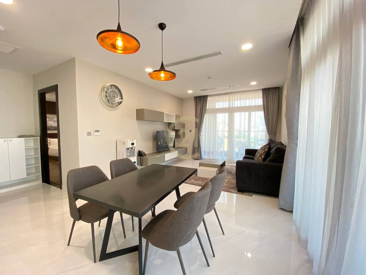 Cozy 1-Bedroom Serviced Apartment for Rent in BKK2 | Phnom Penh