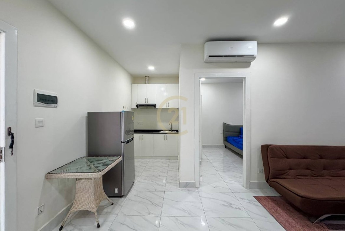 Cozy 1-Bedroom for rent | Near Russian Market, Phnom Penh