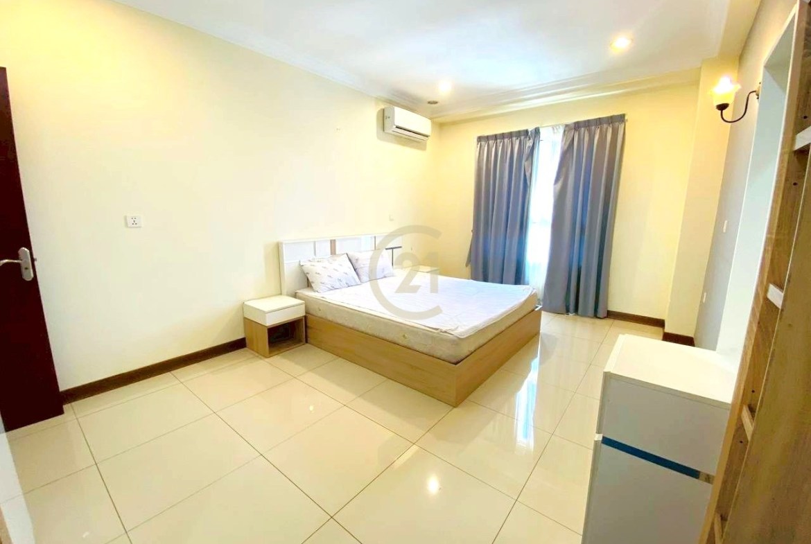 Cozy 1-Bedroom Condo for Rent at Bali3, Phnom Penh