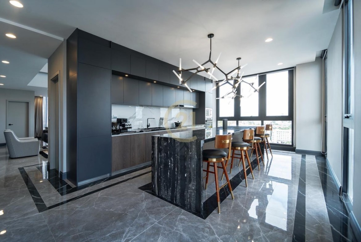 Luxury Penthouse Available For Rent In BKK1