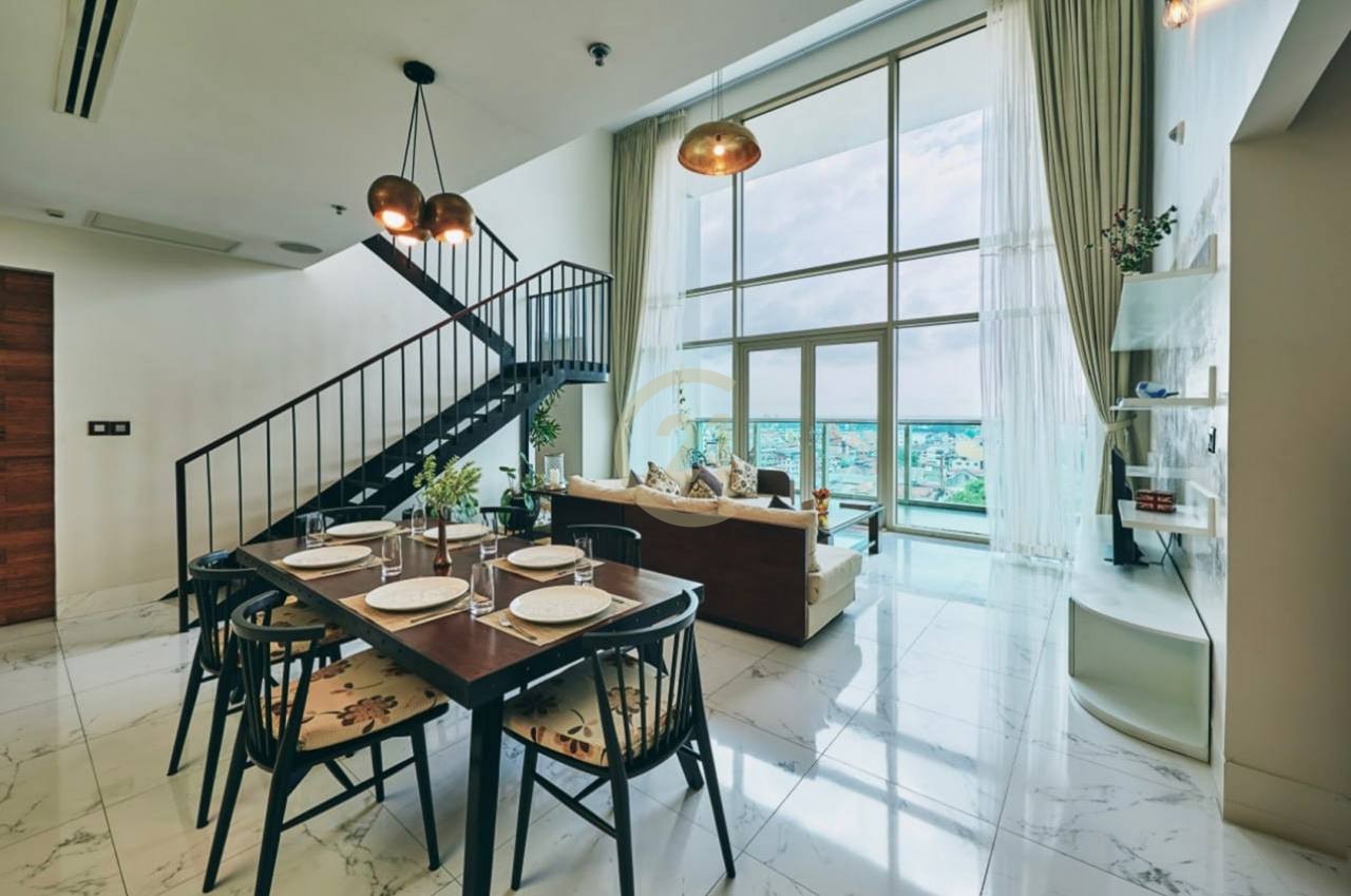 ELEGANT PENTHOUSE FOR RENT-DAUN PENH