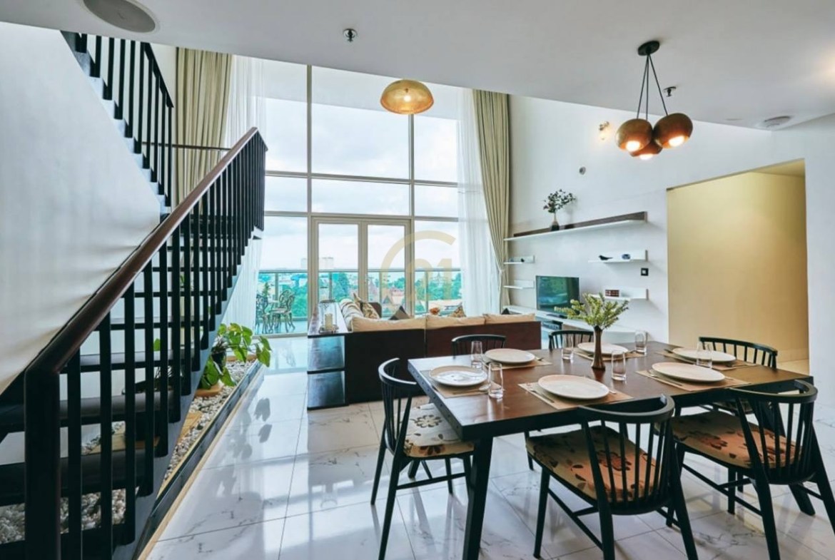 ELEGANT PENTHOUSE FOR RENT-DAUN PENH