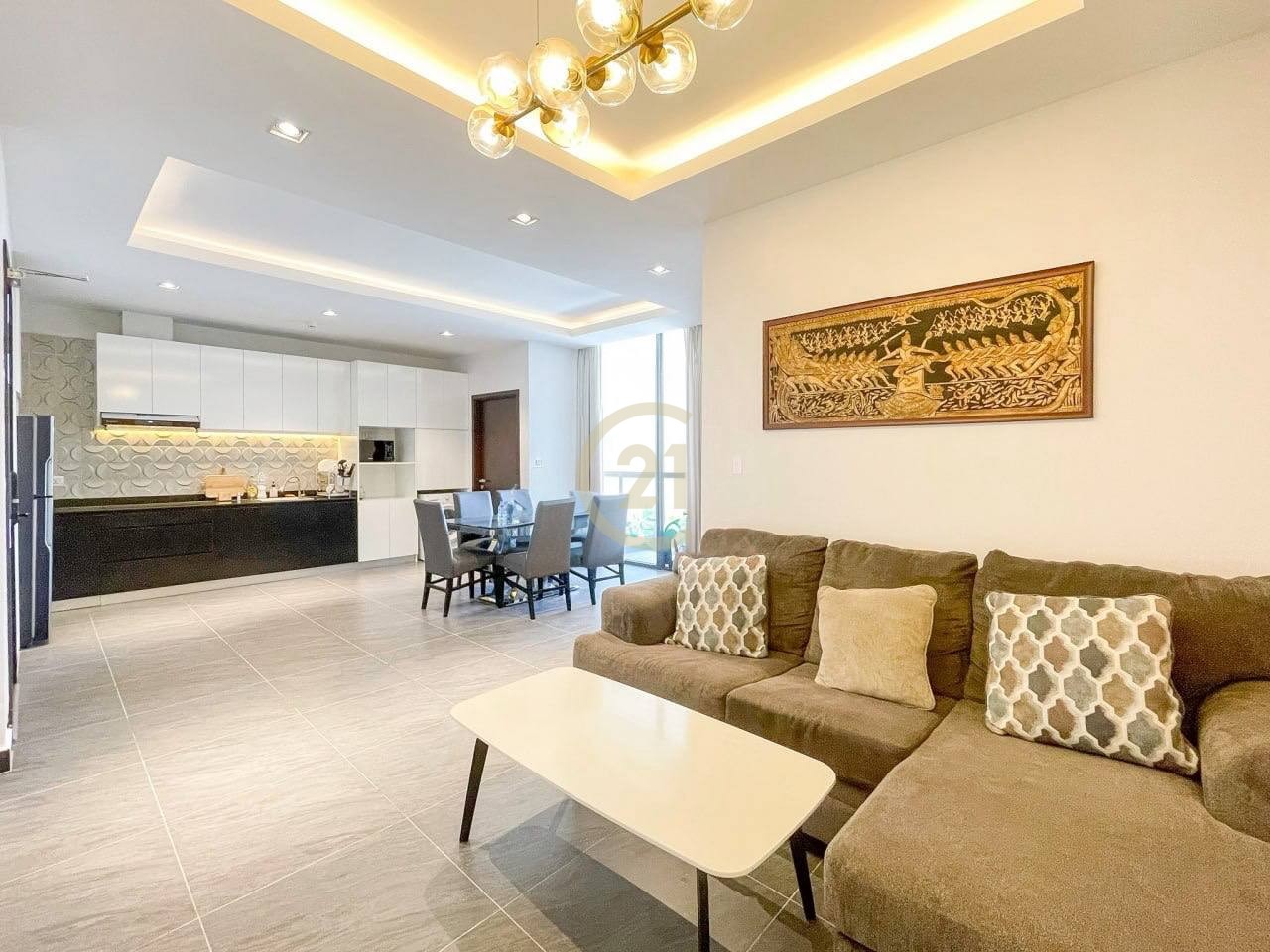 MODERN TWO BEDROOM FOR RENT-DAUN PENH