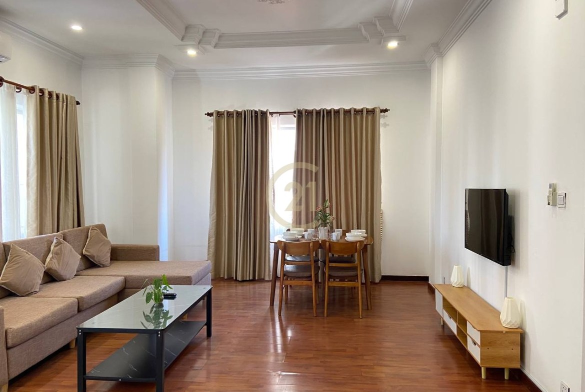 Cozy 1-Bedroom Apartment for Rent in BKK1 | Phnom Penh