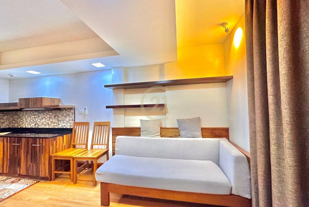 Cozy 1-Bedroom Apartment for Rent in Daun Penh | Phnom Penh