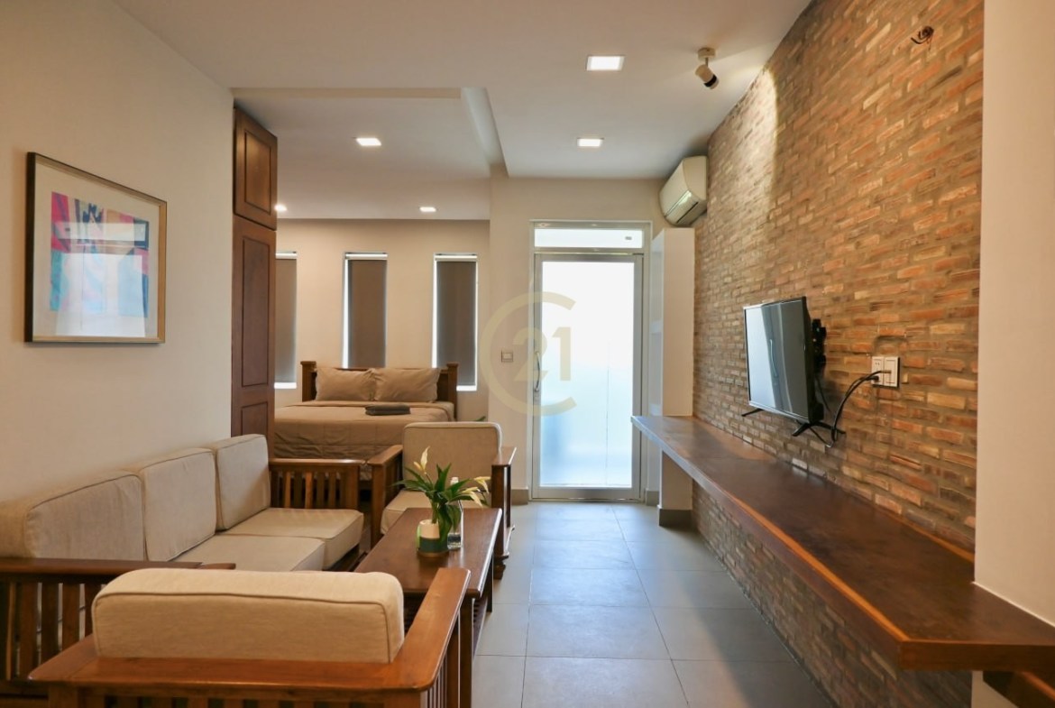Cozy Studio Room for Rent in Tonle Bassac | Phnom Penh