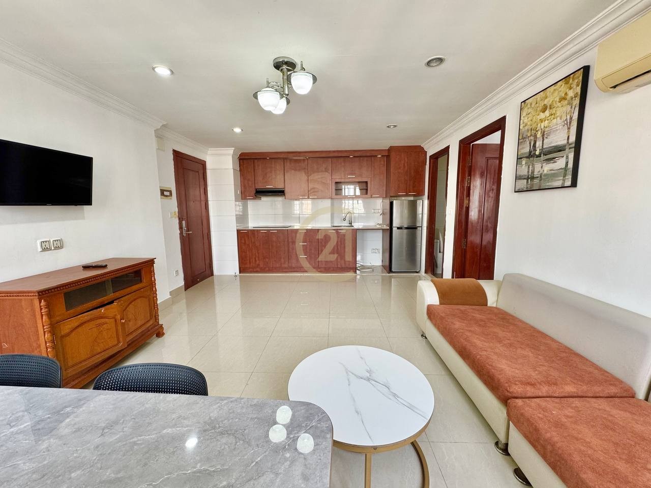 Spacious 1-Bedroom for Rent near Russian Market | Phnom Penh