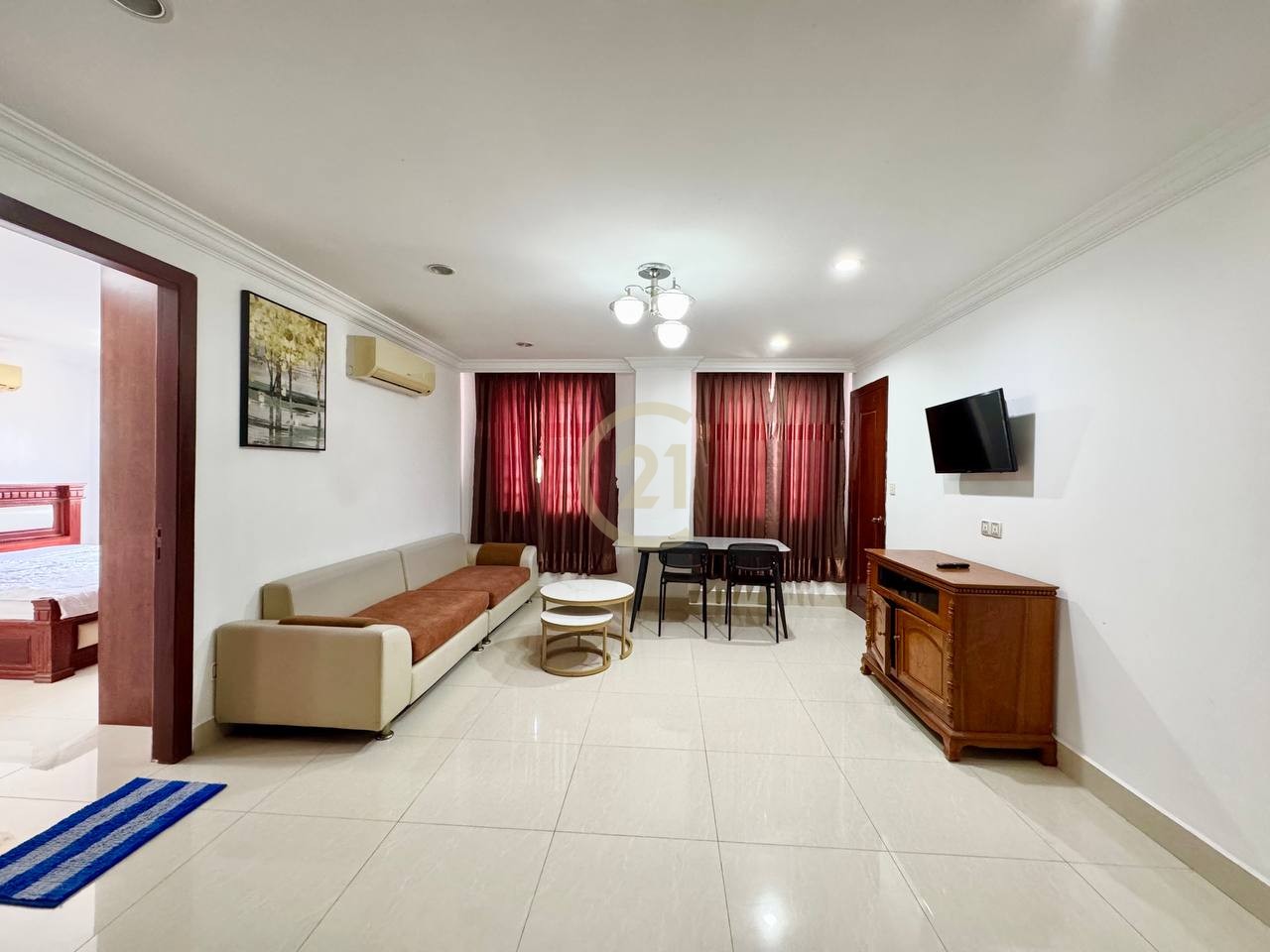 Spacious 1-Bedroom for Rent near Russian Market | Phnom Penh