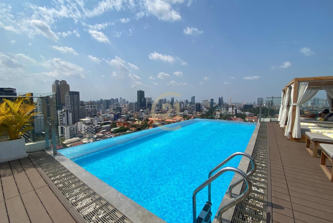 1 Bedroom Serviced Apartment for Rent in Tonle Bassac | Phnom Penh