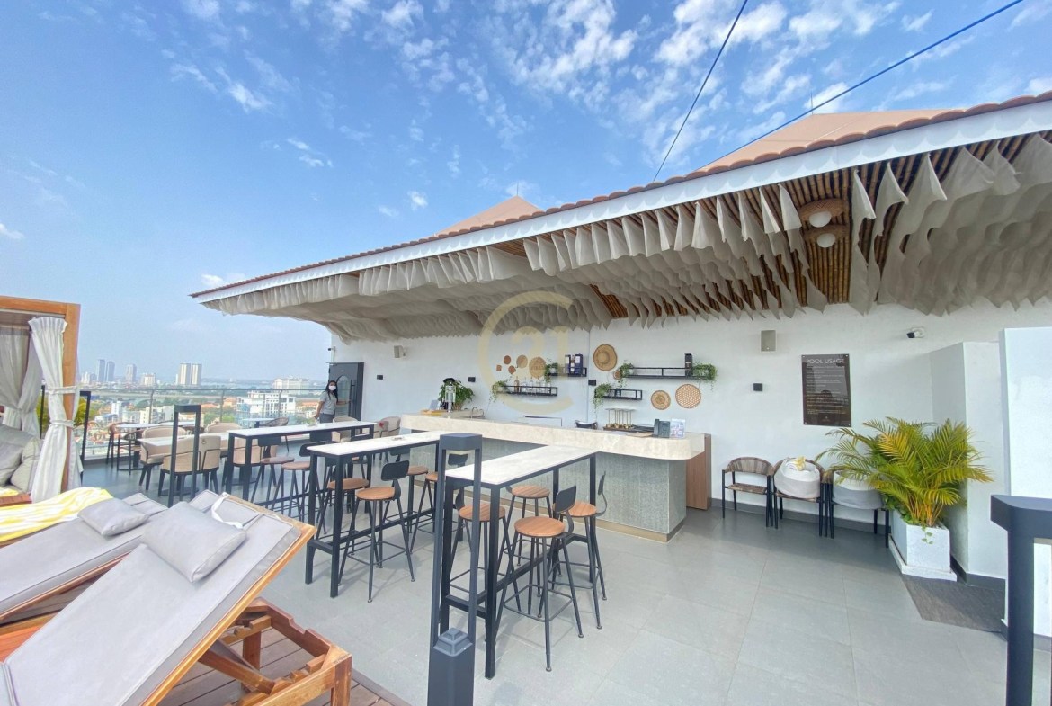 Brand New 1 Bedroom For Rent At Tonle Beasac