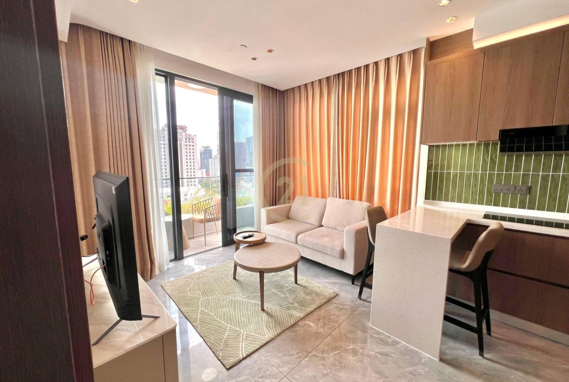 Brand New 1 Bedroom For Rent At Tonle Beasac