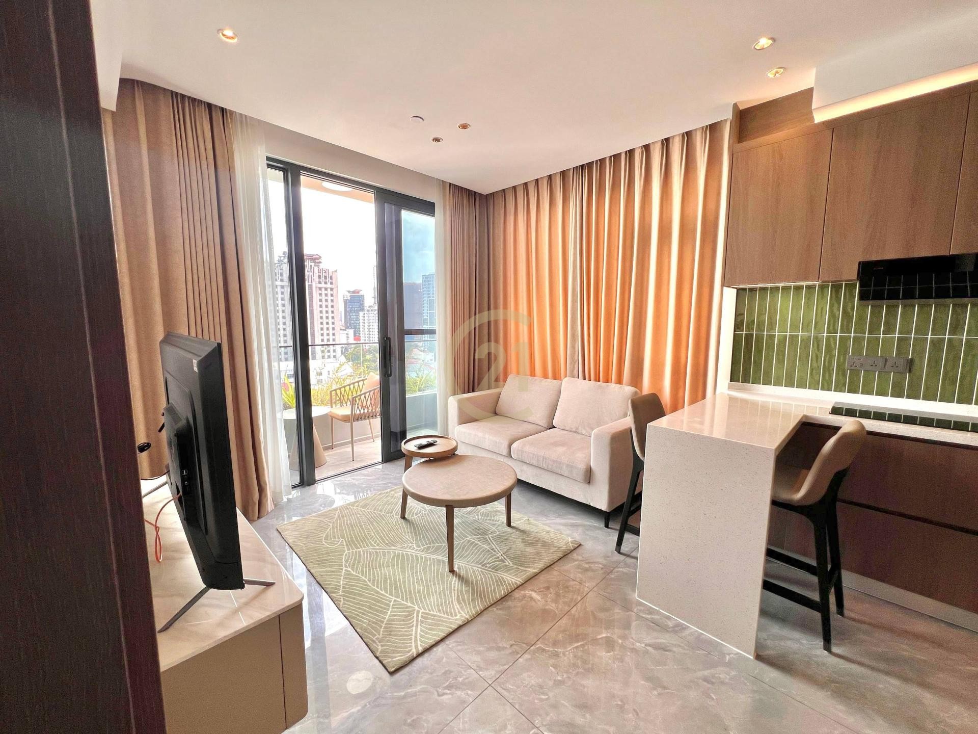 Brand New 1 Bedroom For Rent At Tonle Beasac