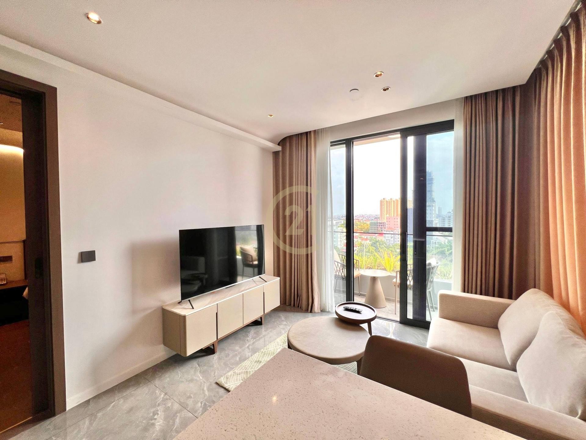 Brand New 1 Bedroom For Rent At Tonle Beasac