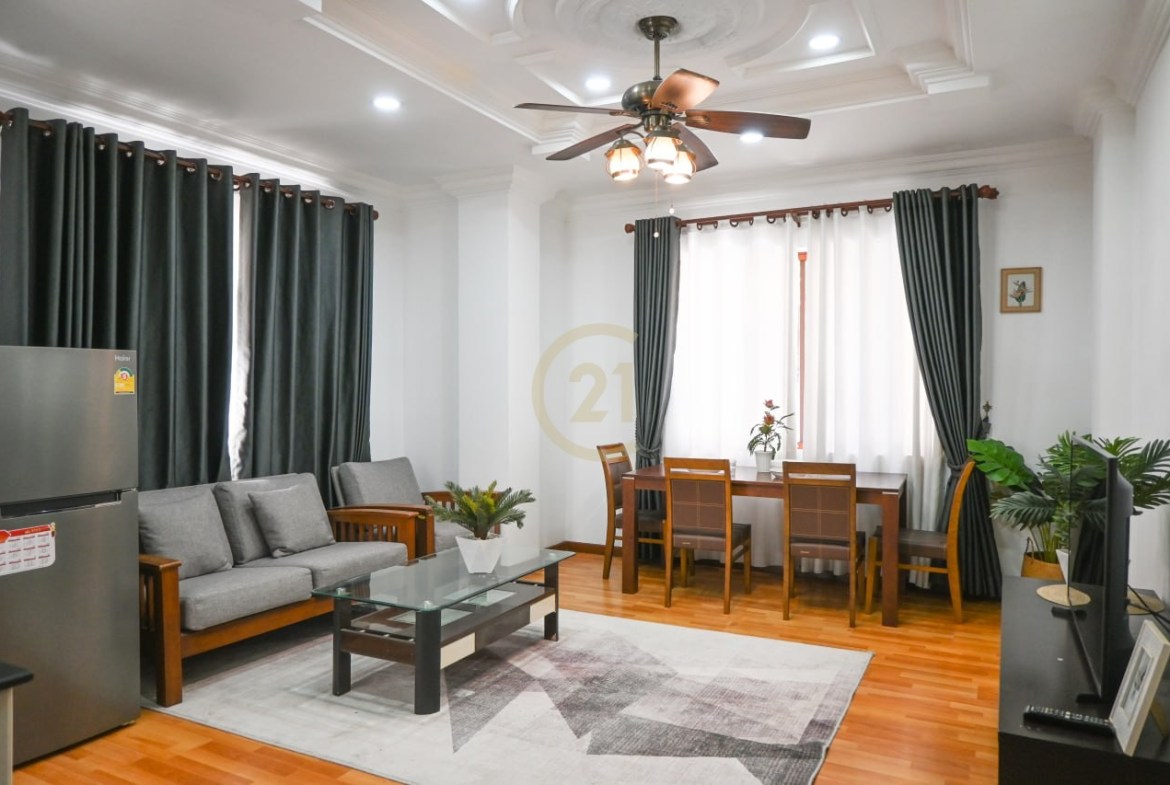 1-Bedroom Serviced Apartment for Rent in BKK1 | Phnom Penh