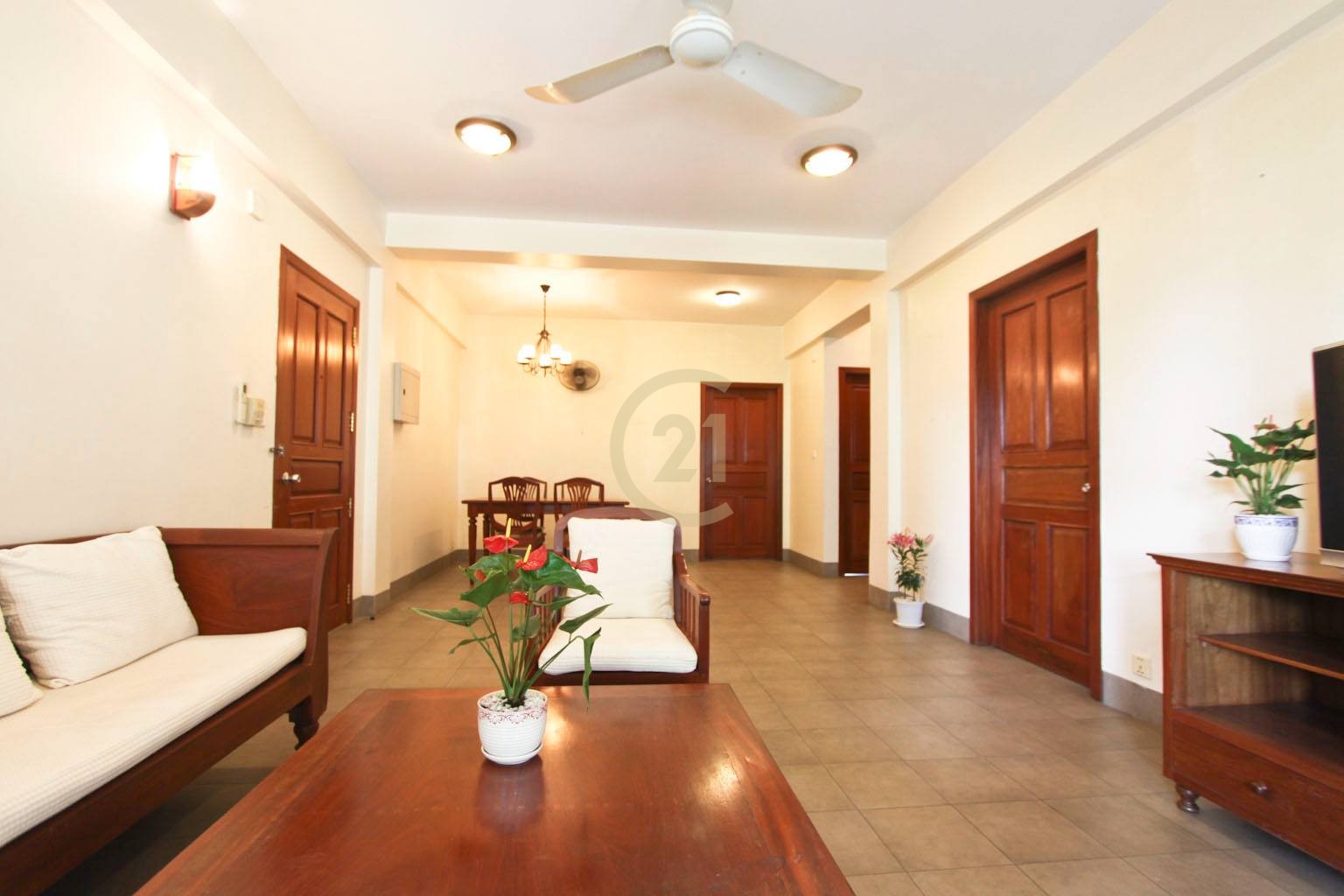 2 Bedroom Apartment for Rent in BKK1 | Prime Location